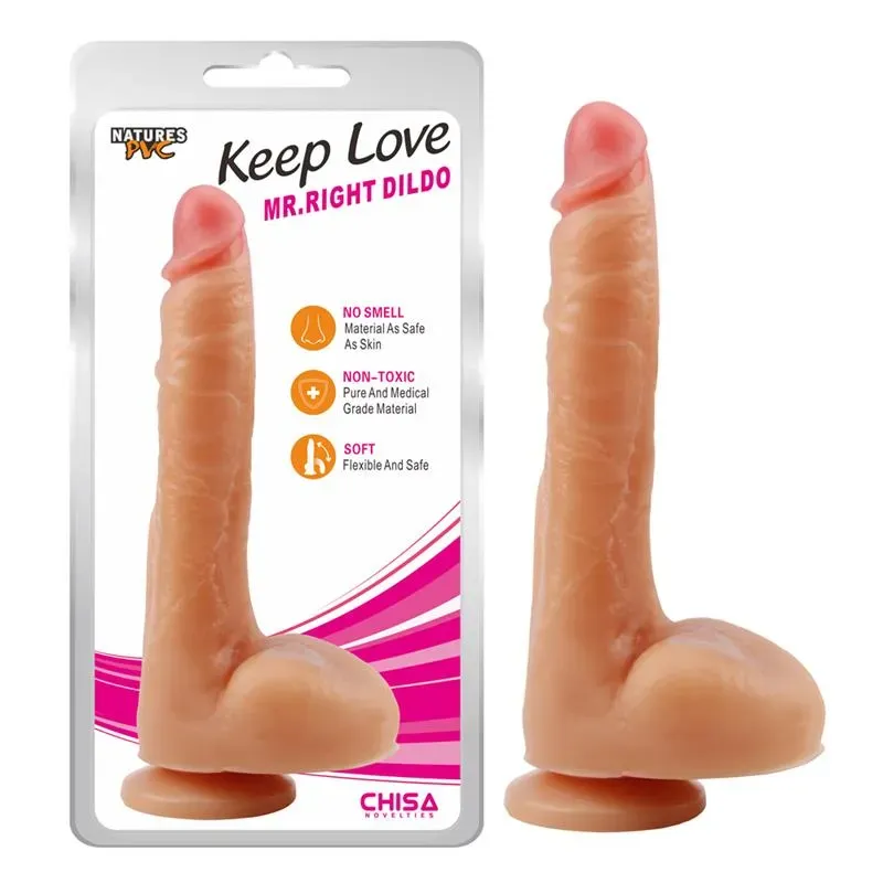 CHISA Mr.Right 10 reālistisks dildo ar piesūcekni