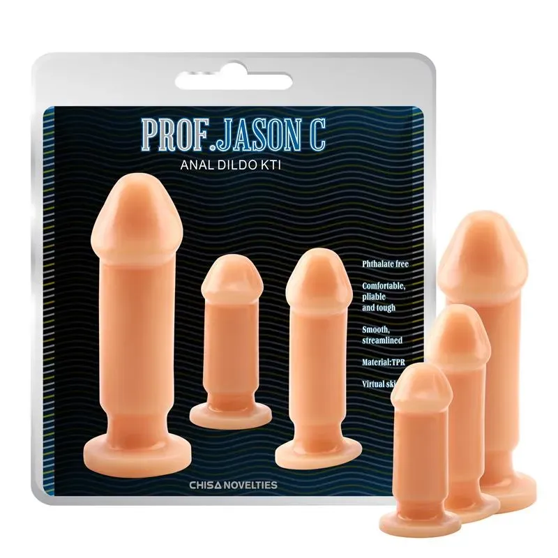 CHISA Anal Kit Prof. Jason набор анальных пробок