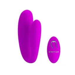 PRETTYLOVE вибратор для пар с пультом, розовый