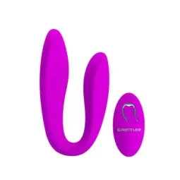 PRETTYLOVE pāru stimulators ar tālvadības pulti