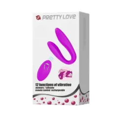 PRETTYLOVE pāru stimulators ar tālvadības pulti