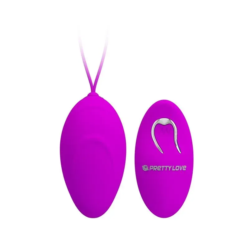 PRETTYLOVE Clave 72 vibrējošā oliņa ar pulti