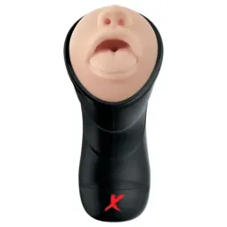 PDX ELITE Deep Throat vibrējošais masturbators