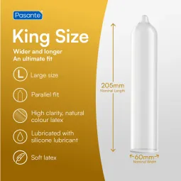 Pasante King Size – XL prezervatīvi | Noks.lv
