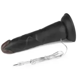 LOVETOY vibrējošais strapon ar 19 cm dildo