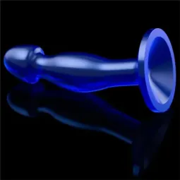 LOVETOY Flawless Clear Blue 6.5 анальная пробка