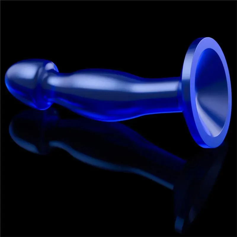 LOVETOY Flawless Clear Blue 6.5 анальная пробка