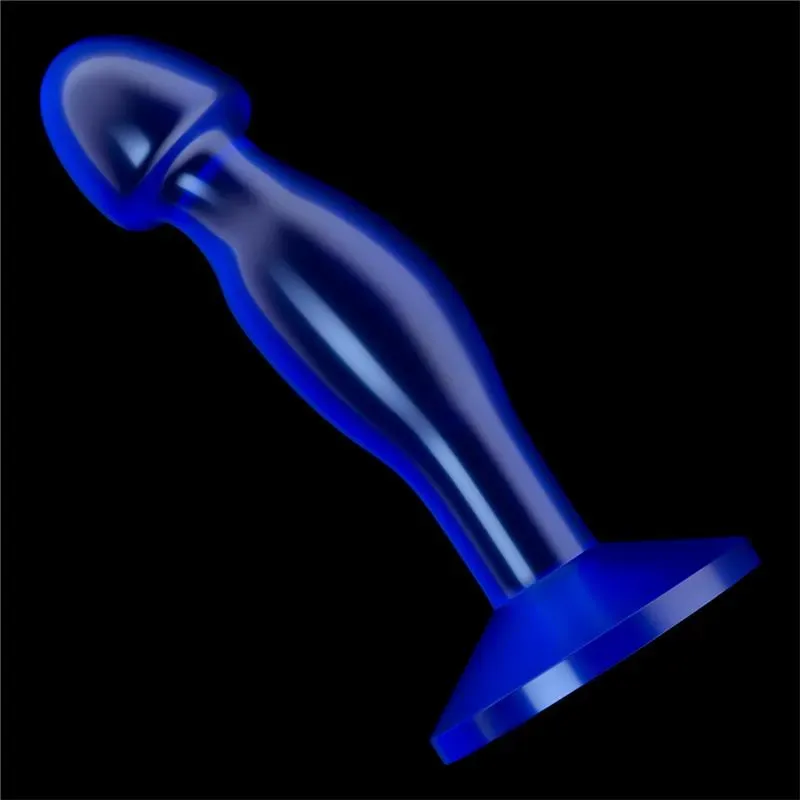 LOVETOY Flawless Clear Blue 6.5 анальная пробка