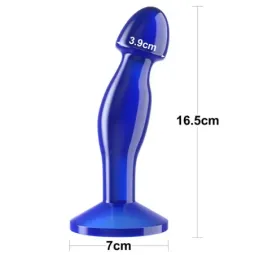 LOVETOY Flawless Clear Blue 6.5 анальная пробка