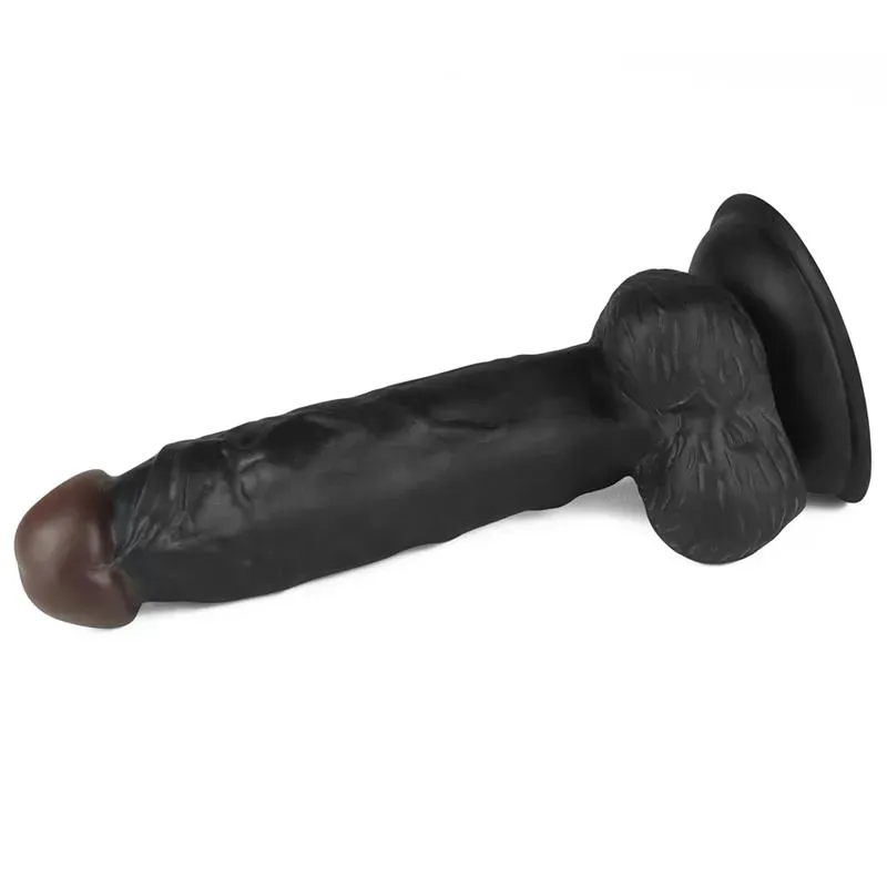 LOVETOY regulējamas siksnas ar 19 cm dildo