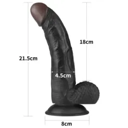 LOVETOY страпон с фаллоимитатором 21,5 см