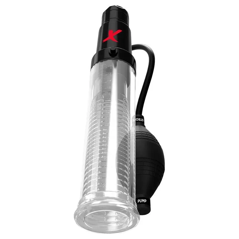 PDX ELITE Suck-N-Pump Stroker masturbators ar sūkni