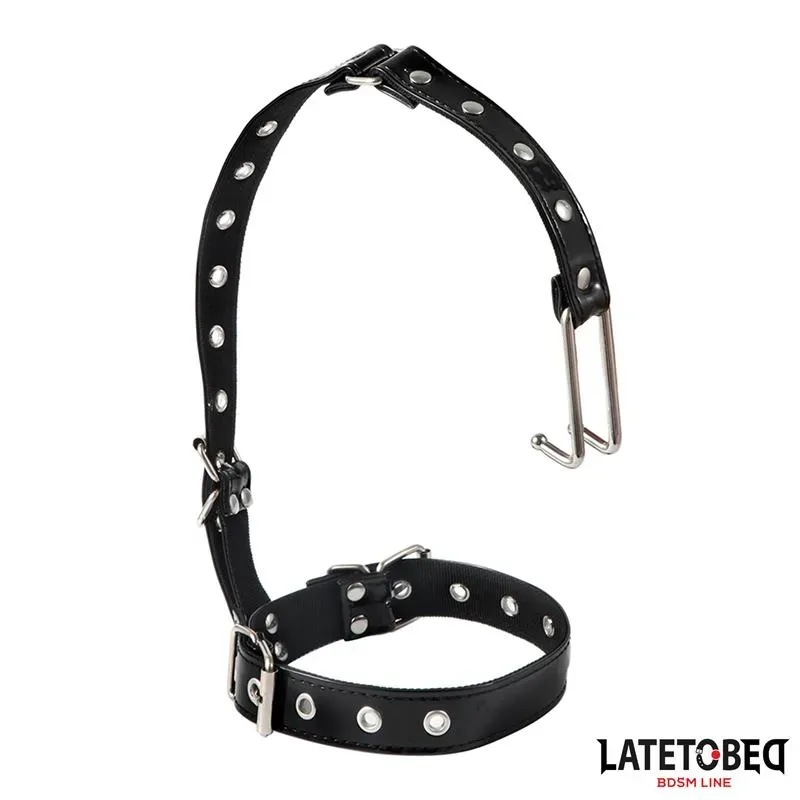 LATETOBED BDSM LINE ошейник с крючком для носа