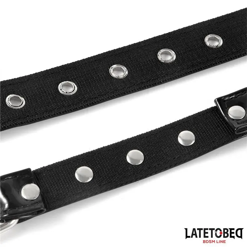 LATETOBED BDSM LINE ошейник с крючком для носа