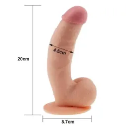 LOVETOY The Ultra Soft Dude 8.5 reālistisks dildo