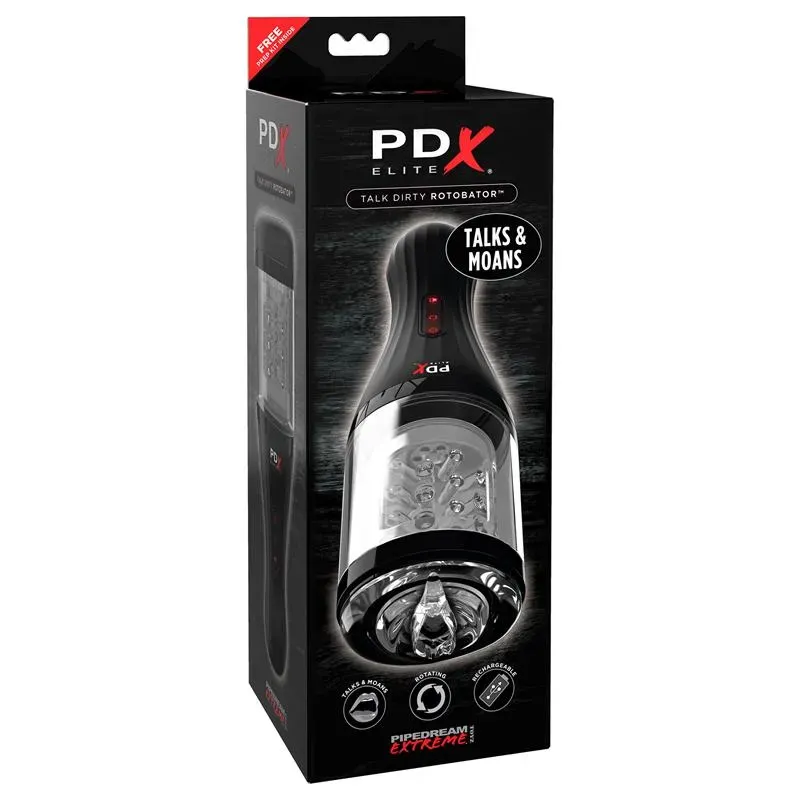 PDX ELITE Talk Dirty Rotobator мастурбатор