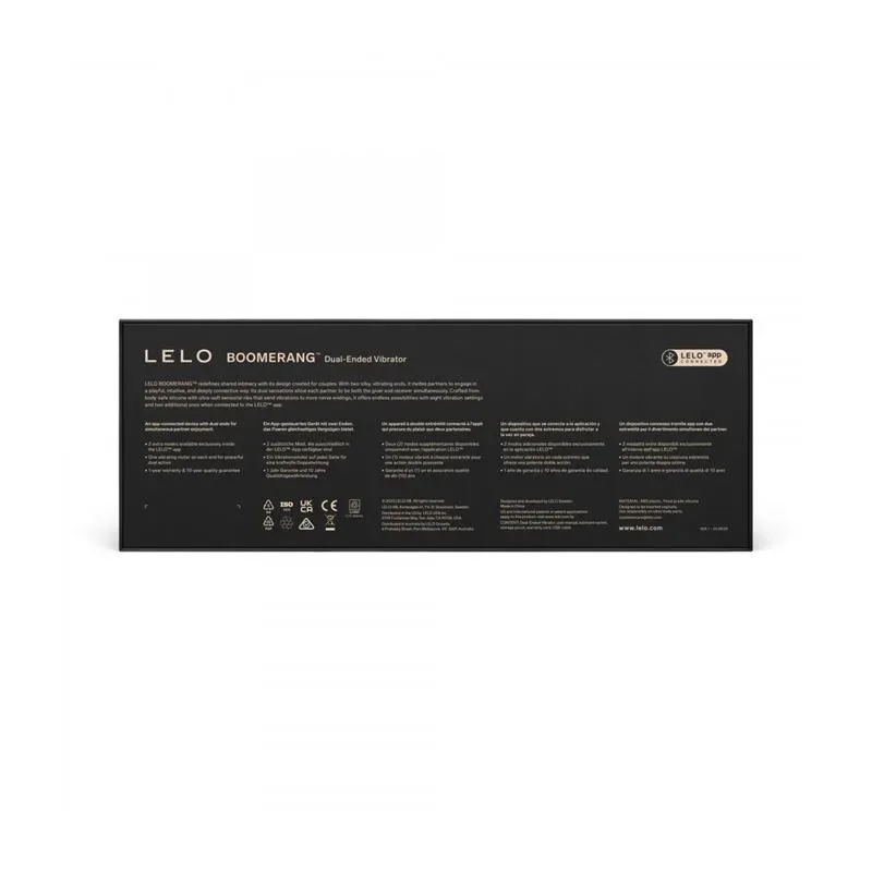 LELO BOOMERANG divpusējais vibrators pāriem