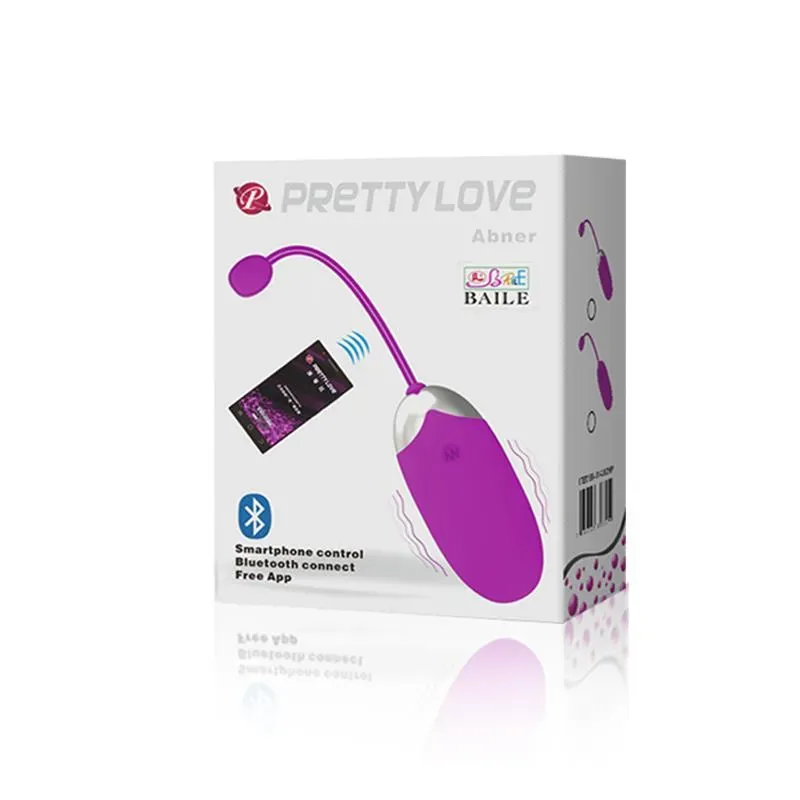 PRETTYLOVE Abner виброяйцо с приложением