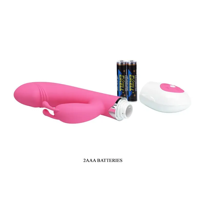 PRETTYLOVE Vibe Gene trušu vibrators, rozā