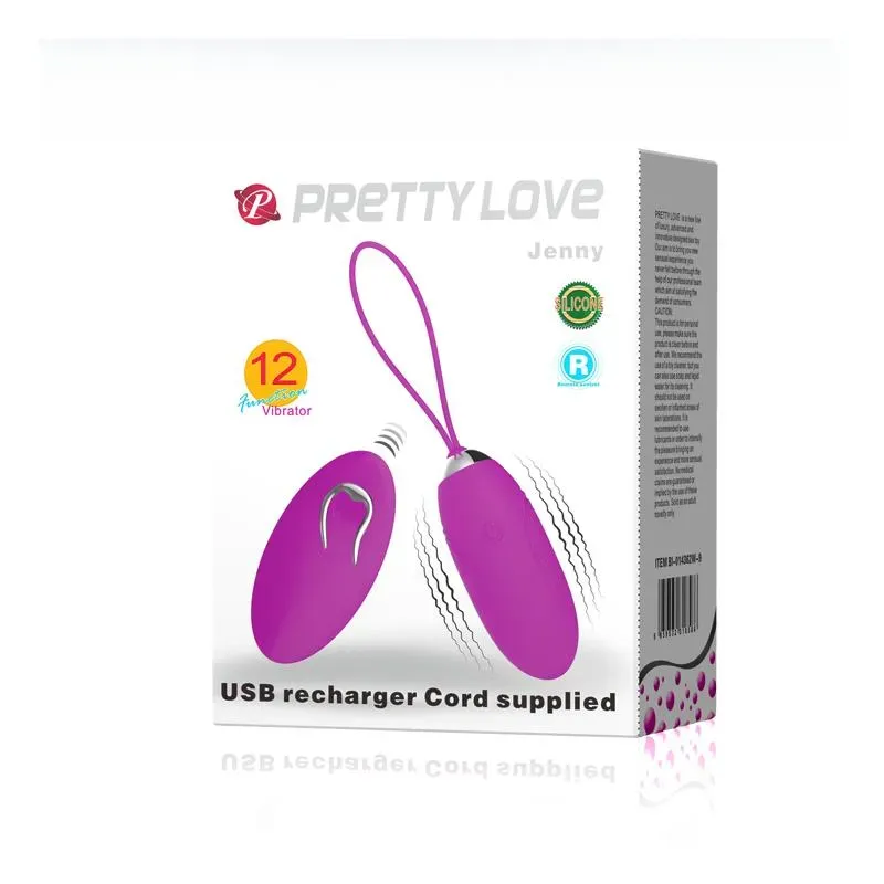 PRETTYLOVE Jenny виброяйцо с пультом