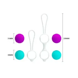 PRETTYLOVE Kegel Balls vaginālās bumbiņas