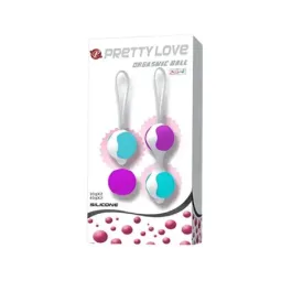 PRETTYLOVE Kegel Balls вагинальные шарики из силикона