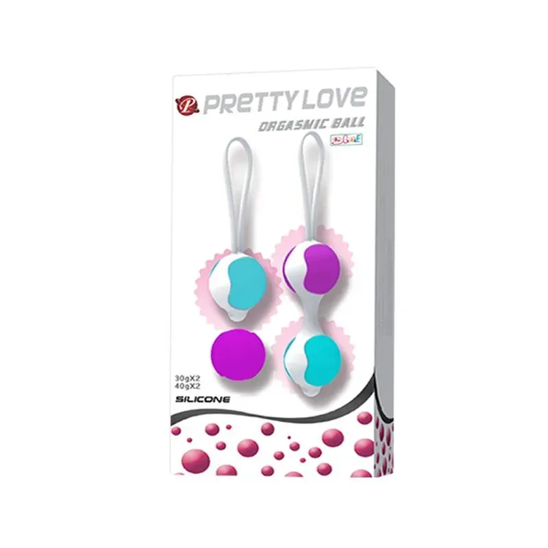 PRETTYLOVE Kegel Balls vaginālās bumbiņas