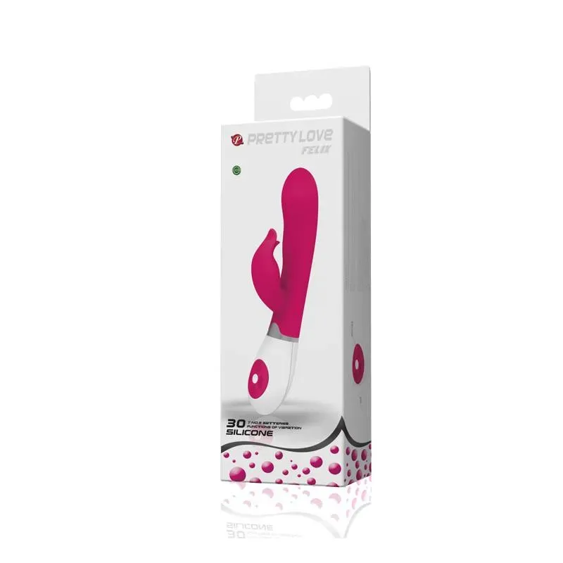 PRETTYLOVE Vibe Felix trušu vibrators, violets