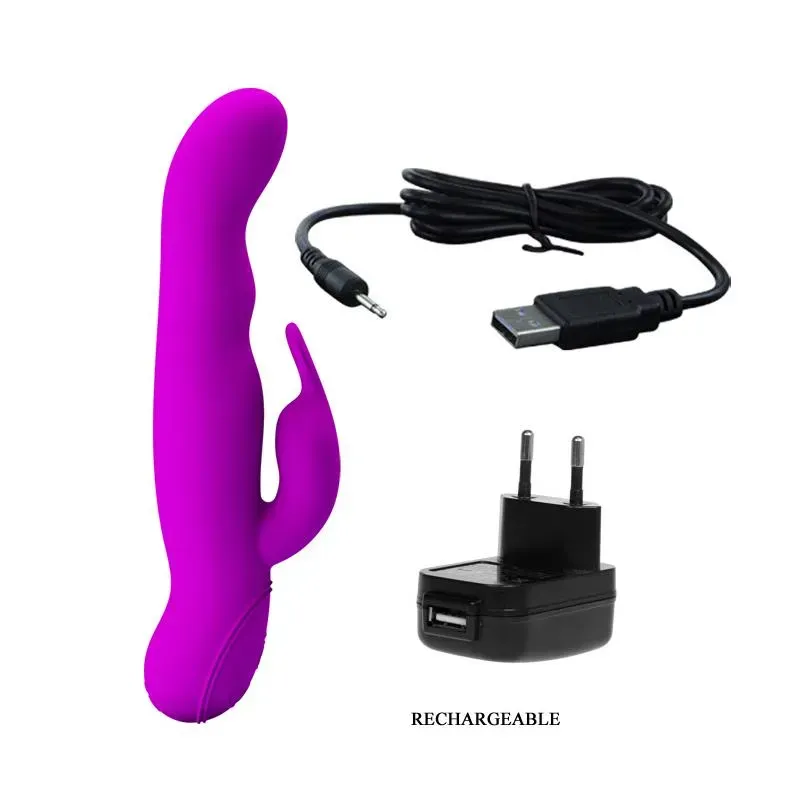 PRETTYLOVE Vibe and Rotator Mystic Purple vibrators
