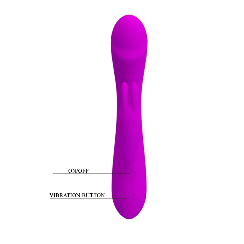 PRETTYLOVE Vibe Hunter вибратор-кролик, фиолетовый