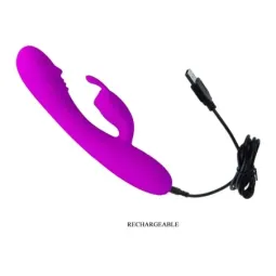PRETTYLOVE Vibe Hunter вибратор-кролик, фиолетовый