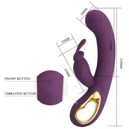 PRETTYLOVE Liam G-punkta vibrators ar lietotni