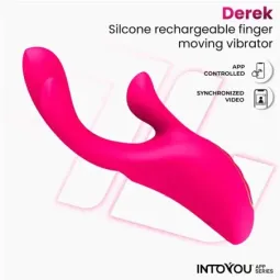 INTOYOU Derek vibrators ar lietotni un 3 motoriem