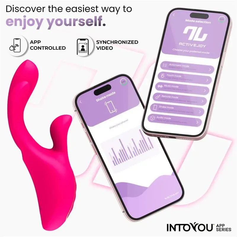 INTOYOU Derek вибратор с приложением, 3 мотора