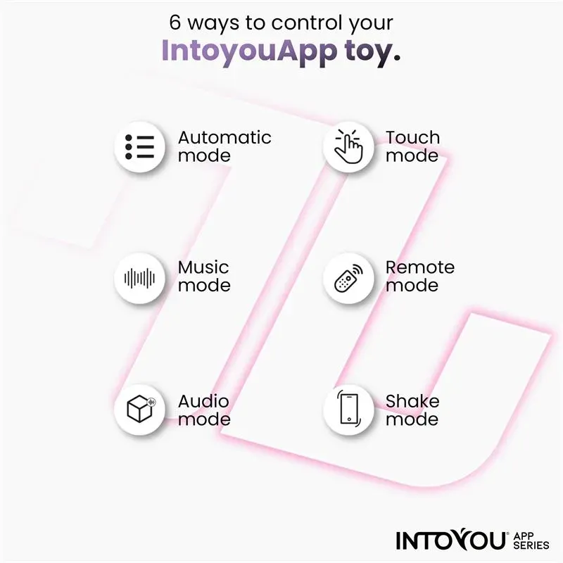 INTOYOU Derek вибратор с приложением, 3 мотора