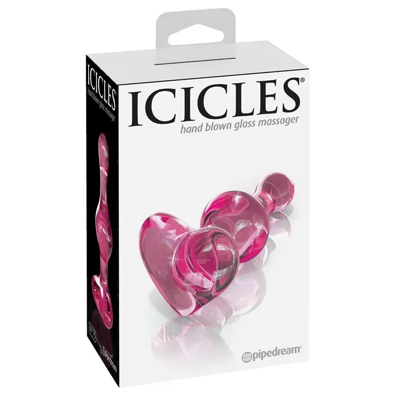 ICICLES No. 75 анальная пробка из стекла