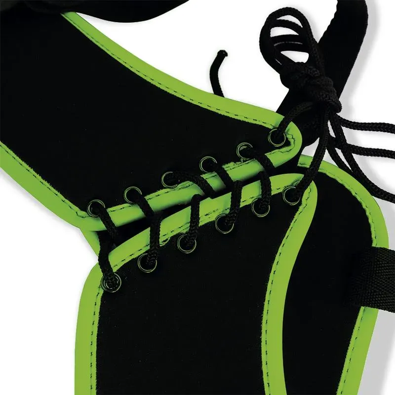 INTOYOU Eiferes strap-on siksnas, spīd tumsā