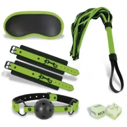 INTOYOU SHINING LINE BDSM komplekts, 5 daļas
