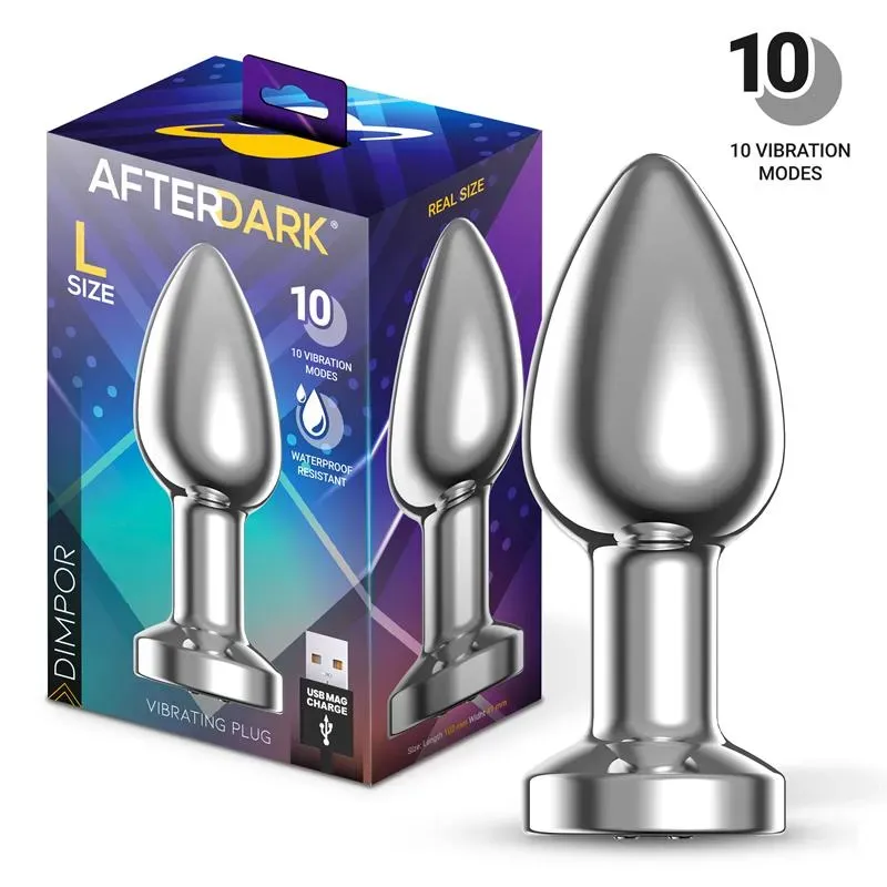 AFTERDARK Dimpor Chrome anālais aizbāznis L