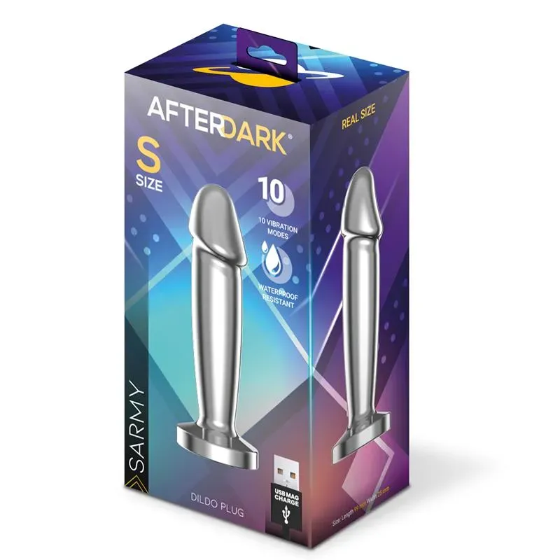AFTERDARK Sarmy vibrējošs anālais korķis S