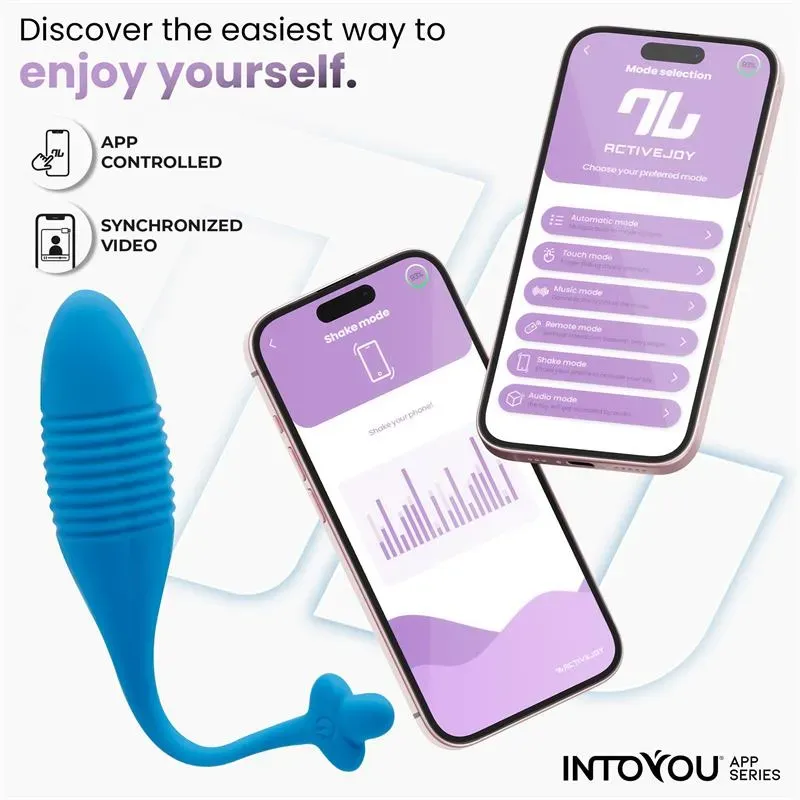 INTOYOU APP SERIES виброяйцо с приложением