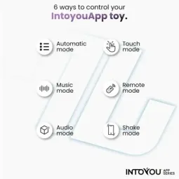 INTOYOU APP SERIES vibrējošā ola ar lietotni