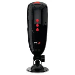 PDX ELITE masturbators ar vibrāciju un balsi