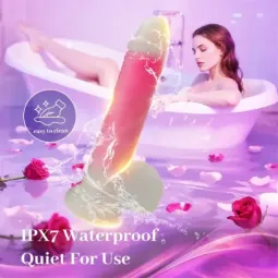 URBAN SKY dildo ar vibrāciju un sildīšanu 21,5 cm