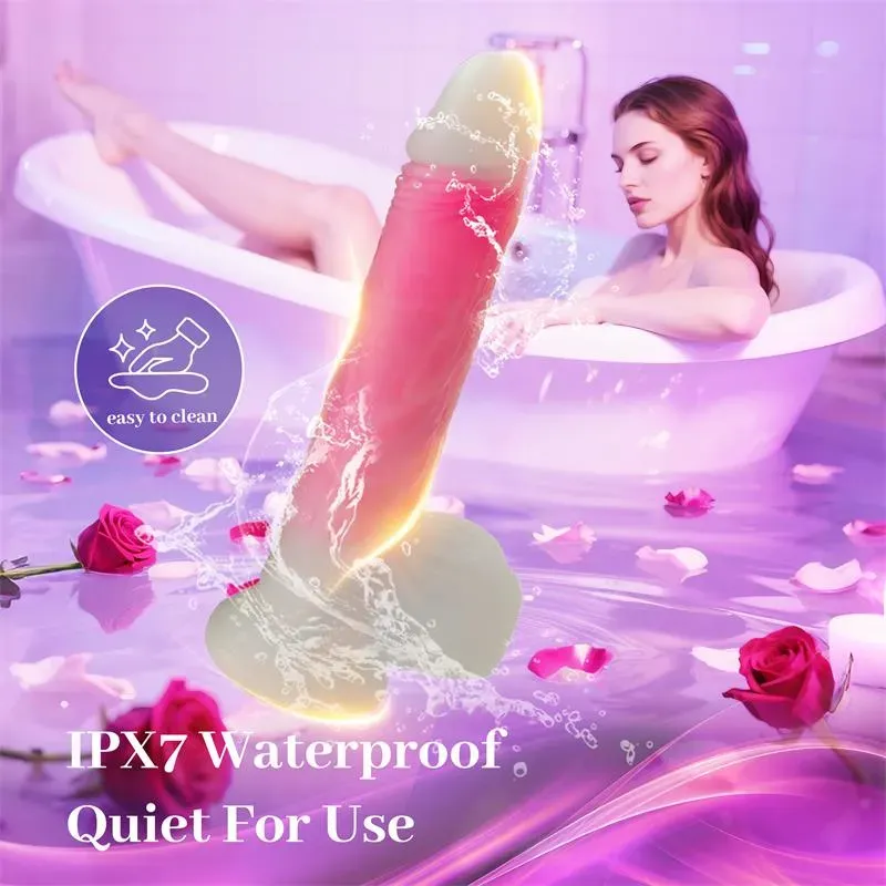 URBAN SKY dildo ar vibrāciju un sildīšanu 21,5 cm