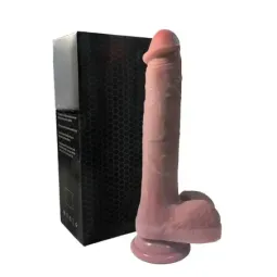 URBAN SKY dildo ar vibrāciju un sildīšanu, 28 cm