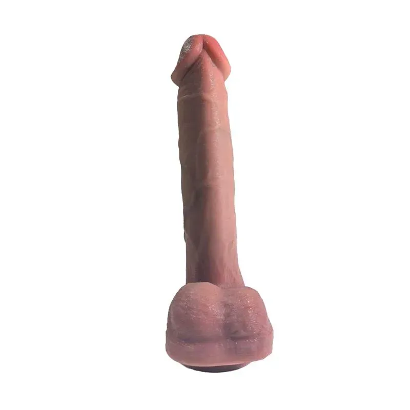 URBAN SKY dildo ar vibrāciju un sildīšanu, 28 cm