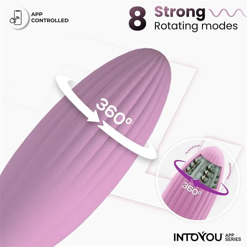 INTOYOU APP SERIES vibrējošā oliņa ar lietotni