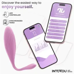 INTOYOU APP SERIES виброяйцо с приложением