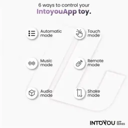 INTOYOU APP SERIES виброяйцо с приложением